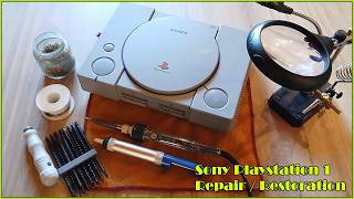 Sony Playstation 1 Restoration and Repair