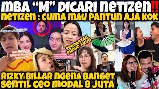 MBA M DICARI NETIZEN‼️KAMI CUMA MAU PANTUN AJA KOK‼️RIZKY BILLAR SENTIL CEO MODAL 8 JUTA🤣