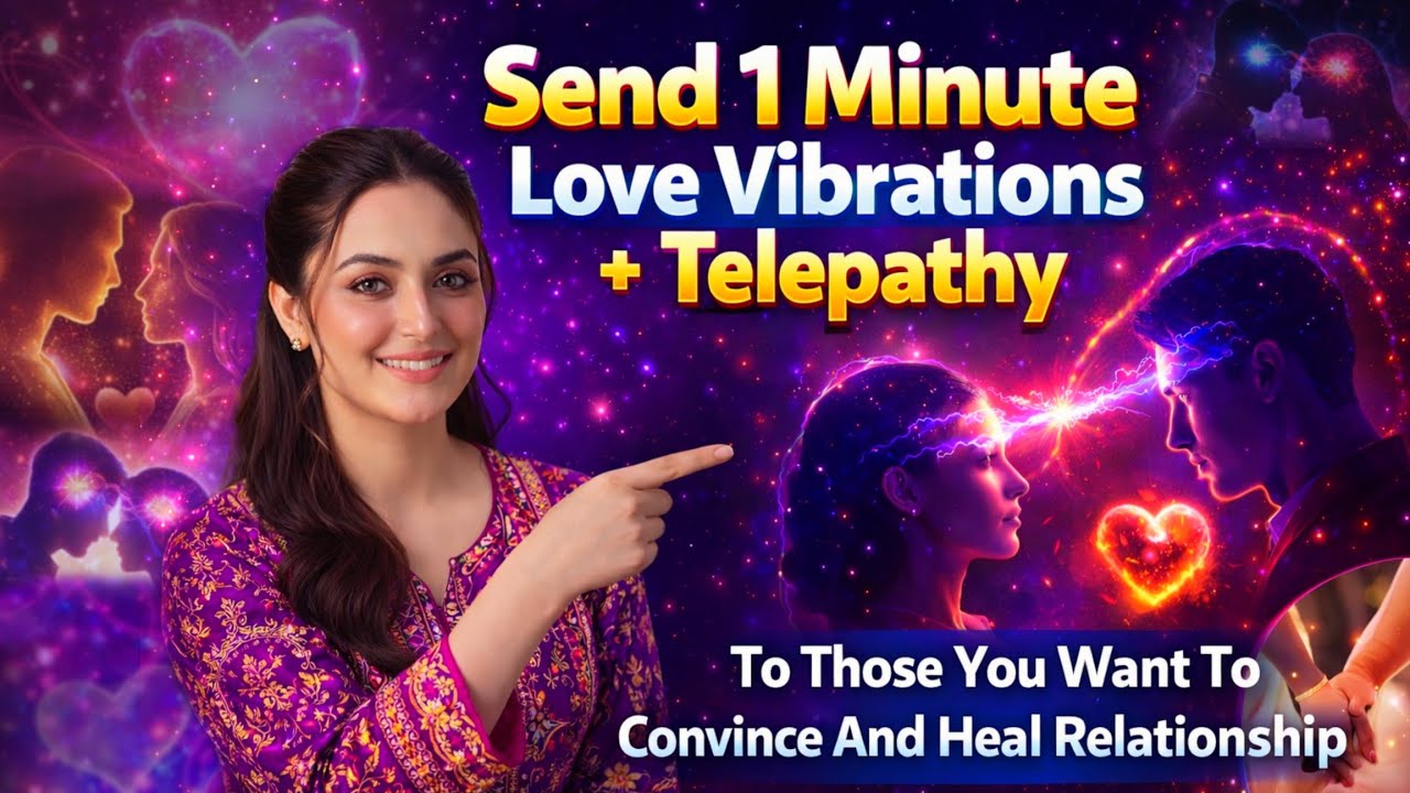 Send Love Vibrations in 60 Seconds ❤️ Telepathy That Really Works! SP Apke Yaad me hi Pagal hojayega