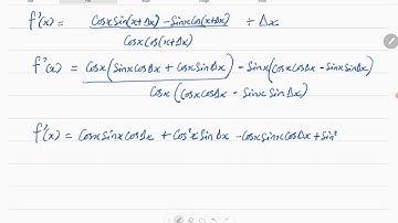 Using The First Principle of Derivative,Prove;d(tanx)/dx=sec²x