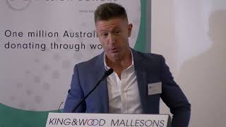 Daniel Ellis speaking   SHIFT CULTURE CREATE SOCIAL IMPACT event  Melbourne