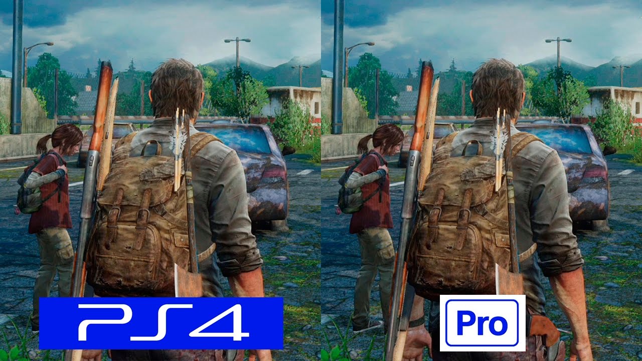 The Last Of Us Ps4 Vs Ps4 Pro Graphics Comparison Comparativa Youtube 