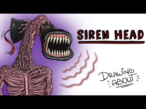 Siren Head  Criaturas oscuras, Ver pelicula de terror, Dibujos  espeluznantes