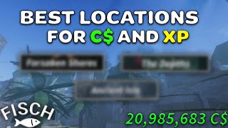 (NEW) Best Locations to FARM in Fisch Roblox