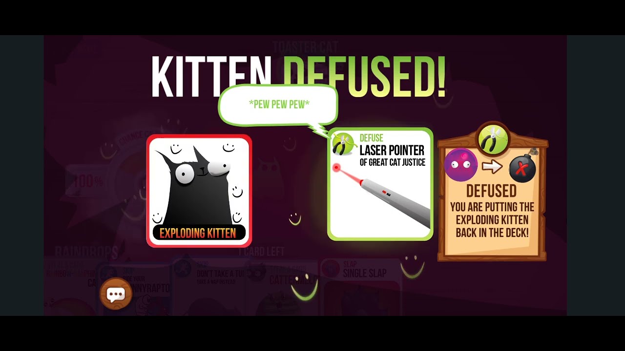 Exploding Kittens Easy Game - YouTube