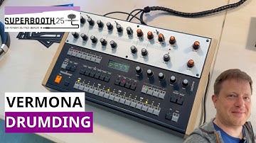 Vermona DrumDING Analog Drum Machine With An Original Sampling Concept | Superbooth 2025
