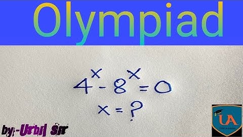 Singapore /Olympiad /Competitive entrance exam question. Find the value of X =?