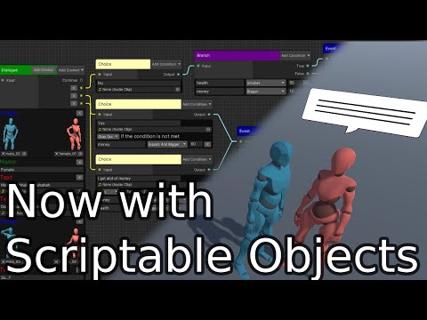Unity Dialogue Editor now with Scriptable objects