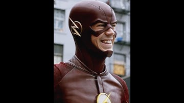 The Flash races Kid Flash #theflash