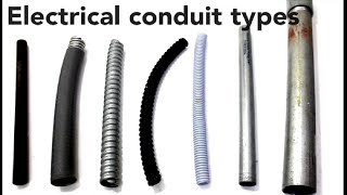 types of electrical conduit RMC EMT