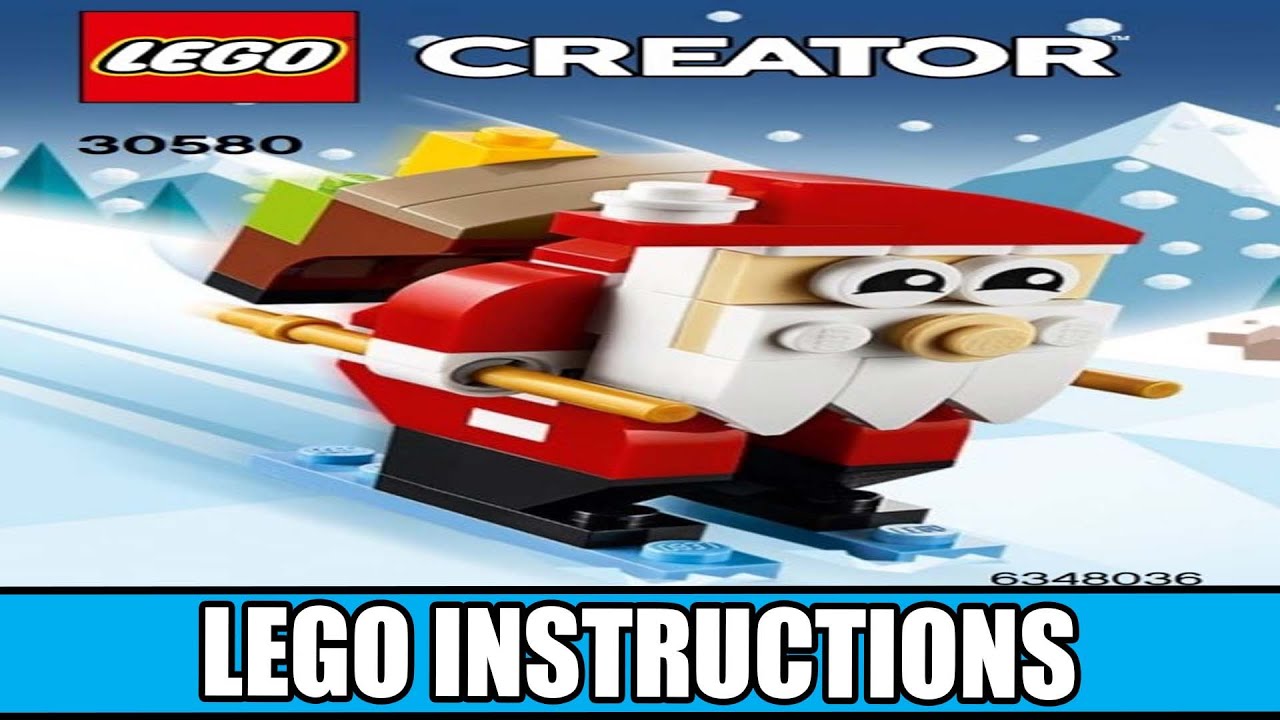 Santa Claus LEGO instructions