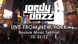 Jordy Dazz - Live @ Bounce Music Festival, New York - October 31 2013 (FULL LIVESET)