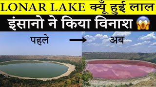 Lonar Lake turned Pink | Alien Origin Rocks | What happened to 50000 year old lake? Many mysteries