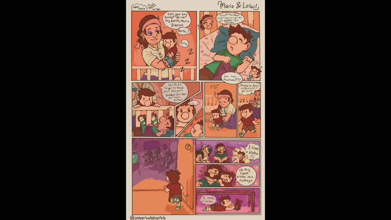 Cute funny Mario movie comic! 