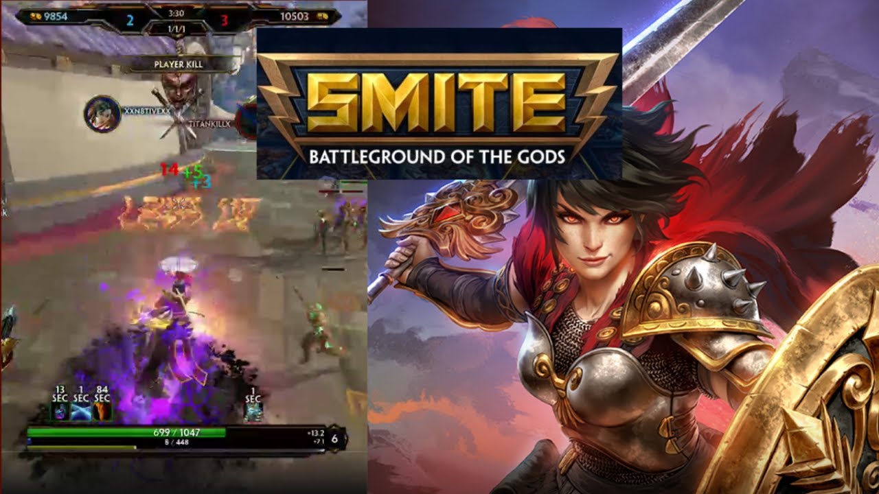 SMITE Xbox One- Mulan - a very terrible game - Joust Gameplay