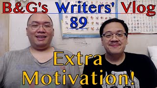 Kimonomom! We helped them! It gave us motivation! | Writers' vlog 0089 - WRITING