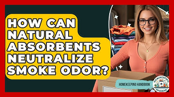 How Can Natural Absorbents Neutralize Smoke Odor? - Homekeeping Handbook