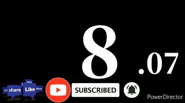 10 Seconds Countdown Timer (Countdown in After effects  - free template)