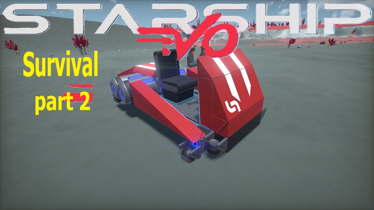 Starship Evo Survival part 2 Hovercraft build - YouTube