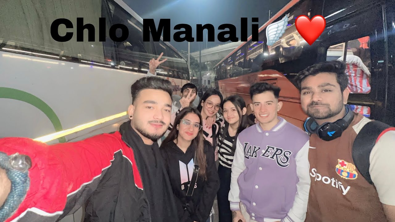 Day:70 aj nikle Manali ke liye 😂 pura group ❤️ #likeforlikes #copyrightfree #dailyvideoblog 