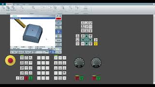 SinuTrain for SINUMERIK Operate   Vertical milling machine with swivel table 840D GuacoTv