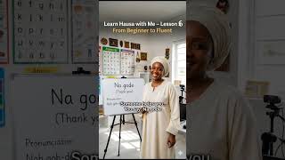 Learn Hausa with Mariam #learnhausa # #languagelearning #shorts #viral
