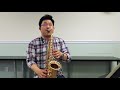 【FERLING 48 Etudes for Saxophone】No.6 Allegretto scherzando by Wonki Lee
