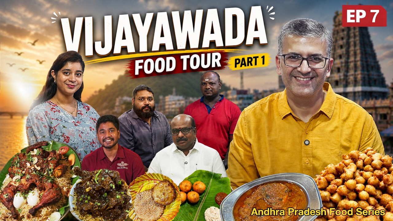 VIJAYWADA Street FOOD Tour | 40 Types of Biryani 😱 Pungulu & Military Hotel Feast + Passion Delight