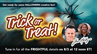 🎃 It's Coming... Trick or Treat?! 👀 Halloween Live Announcement with Tim Holtz and Heidi!