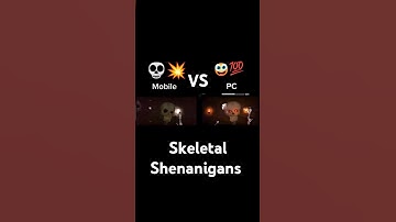 Skeletal Shenanigans PC vs Mobile🤯🔥 #gd #geometrydash #skeletalshenanigans