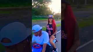 Nino y Yailin En La Romana En Un Motor Sin Frenos