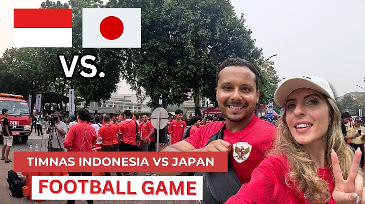 First Time - INDONESIA vs Japan at GBK: TIMNAS Football Game!  🇮🇩 (We got scammed!)
