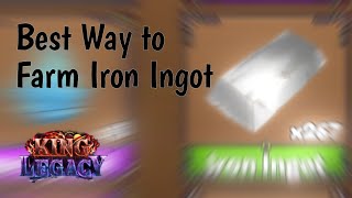 Best Way to Farm Iron Ingot in Roblox King Legacy