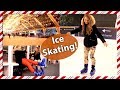 Ice Skating in Canary Wharf - London Vlog! Vlogmas Day 2