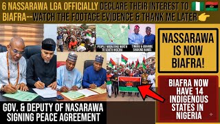 BEST TRENDING BIAFRA NEWS: 6 NASARAWA LGA OFFICIALLY JOIN BIAFRA-WATCH TILL THE END & THANK ME LATER