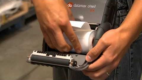Datamax Oneil portable receipt label printer Meet the RL4