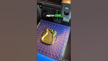 3D Printed Guitar Pick Holder: Cool Project! Elegoo Centauri Carbon #shorts