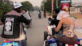 Meek Mill in Ghana Enjoying Bike Life