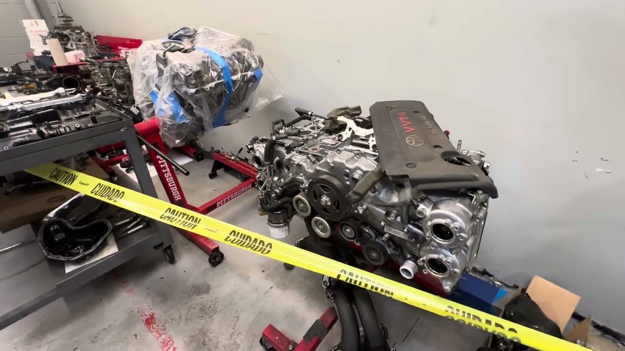 Toyota Engines Caution Tape crime scene