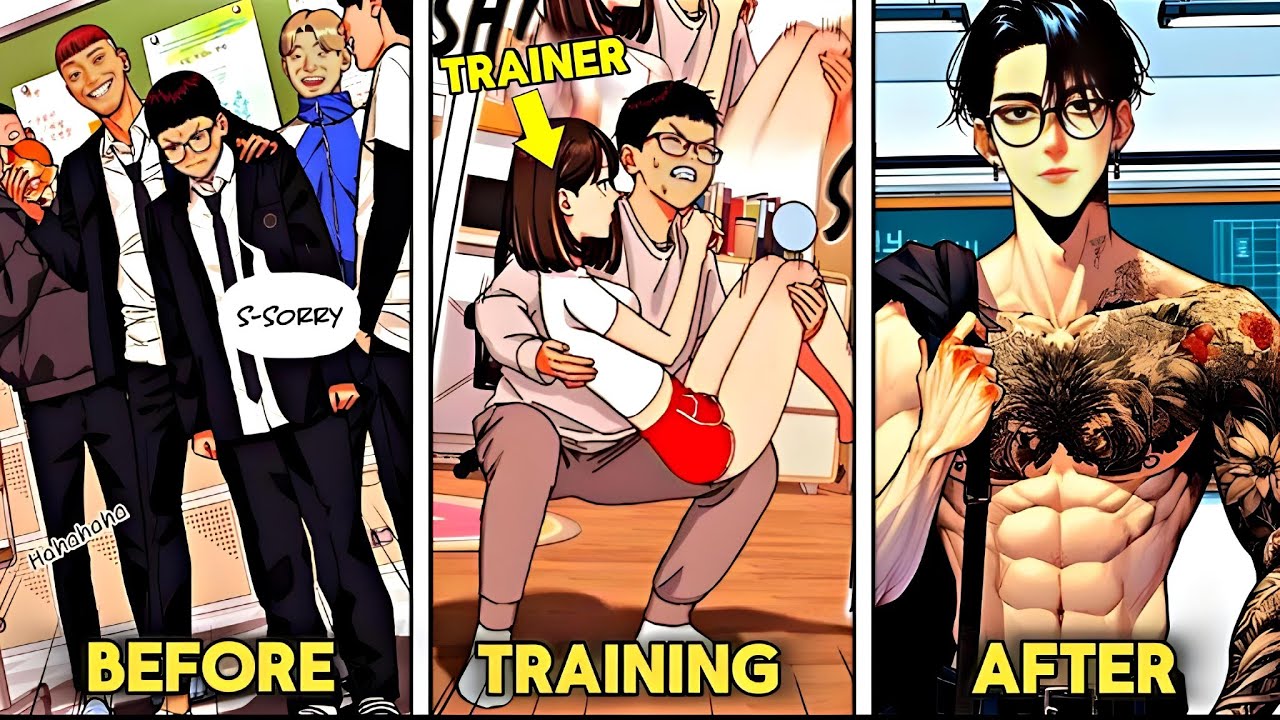 بيتم التنمر علية والتحرش بحببتو فبيتحول لاقوي واخطر طالب في المدرسة وينتقم منهم 🔥💀|ملخص مانهوا كاملة