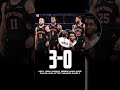 KNICKS ARE ONE WIN FROM THE FINALS🔥#nbaplayoffs #clevelandcavaliers #newyorkknicks #jalenbrunson