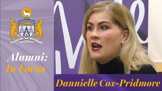 Alumni Interview - Dannielle Cox-Pridmore