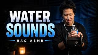 BAO ASMR Drinking Sounds & Water Triggers for Deep Tingles