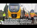Terrifying Moment High-Speed Train Smashes Into Truck in the Netherlands