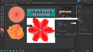 Mastering Blend Modes and the Transform Tool in Adobe Illustrator