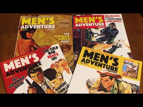 Men's Adventure Quarterly” - Issues #1 thru #4; Episode #254