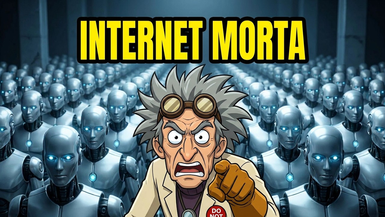 Miniatura original do episódio Teoria da internet morta: os bots já dominaram a internet?