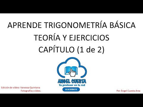 Aprende trigonometría básica. Capítulo 1.