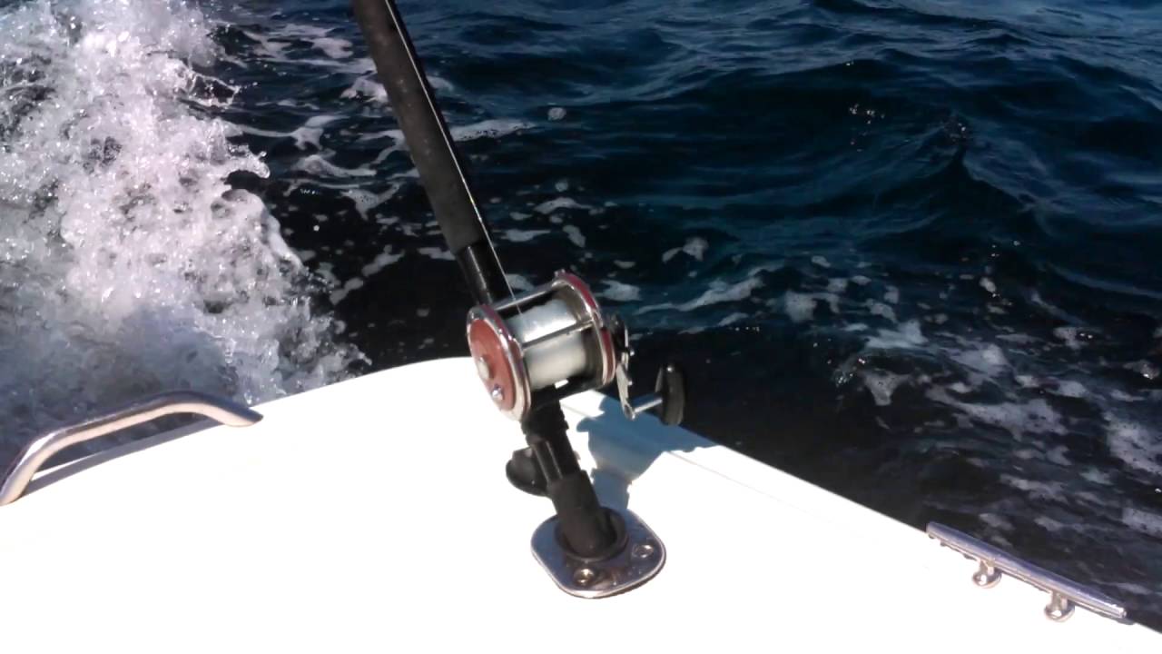 16 skiff custom ttop trolling 25 ft seas YouTube