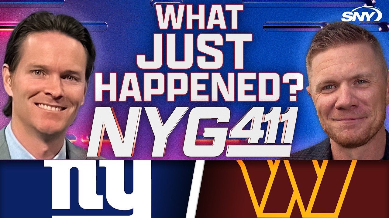 Giants-Commanders wacky Week 5 tie reaction | NYG411